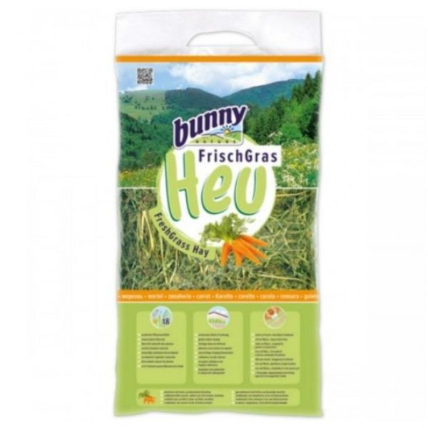 Bunny - Fieno Fresco Con Carote 500Gr - Animalmania Store