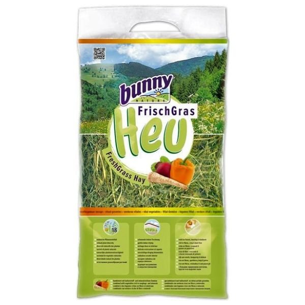 Bunny - Fieno Fresco Con Verdure 500Gr - Animalmania Store