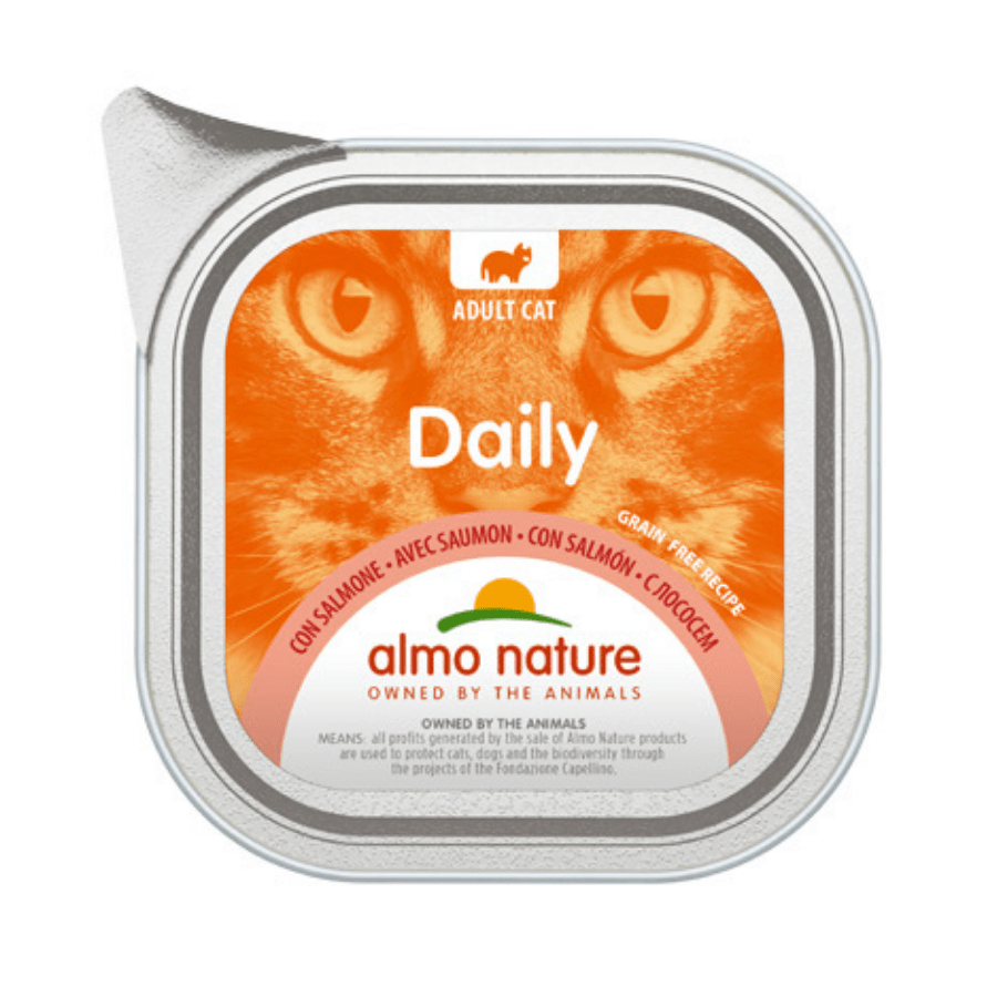 Almo Nature - Almo Nature Daily Menù Salmone 100 Gr - Animalmania Store