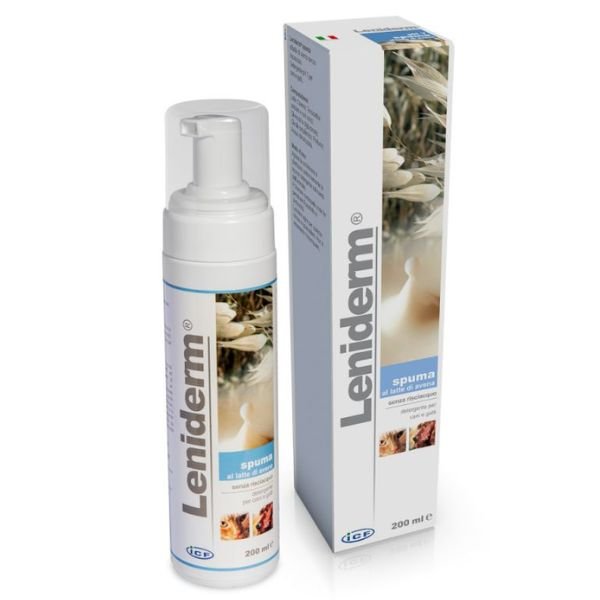 ICF - Leniderm Spuma 200Ml - Animalmania Store
