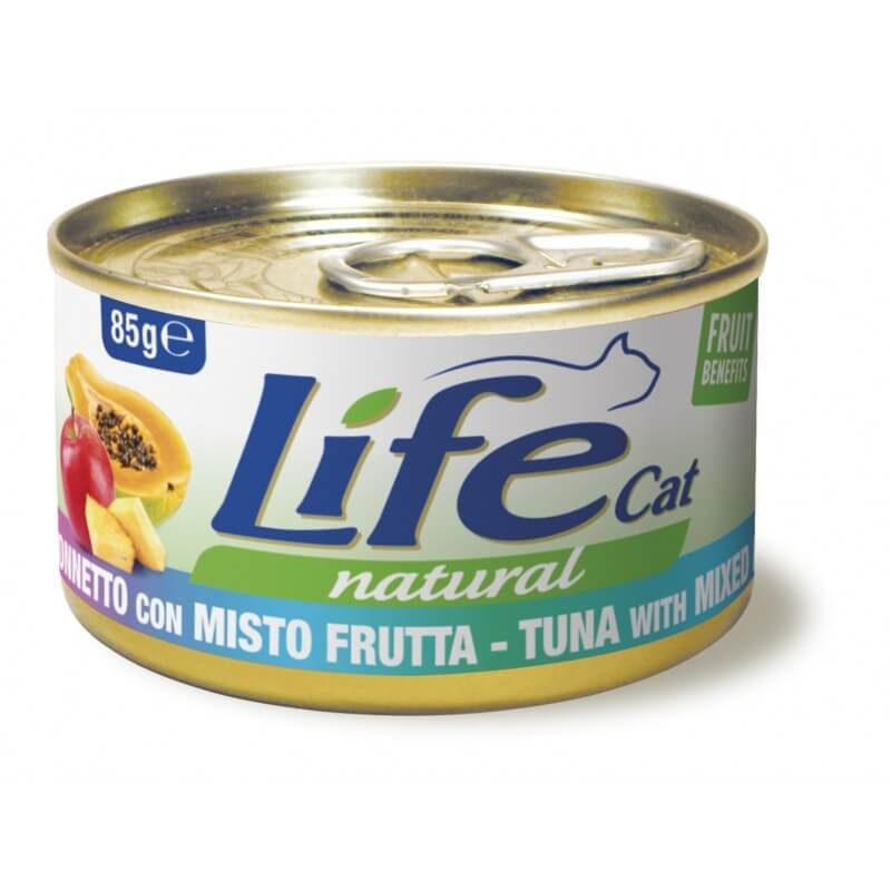 Life Pet Care - Lifepetcare Gatto Life Cat Natural 85G - Animalmania Store