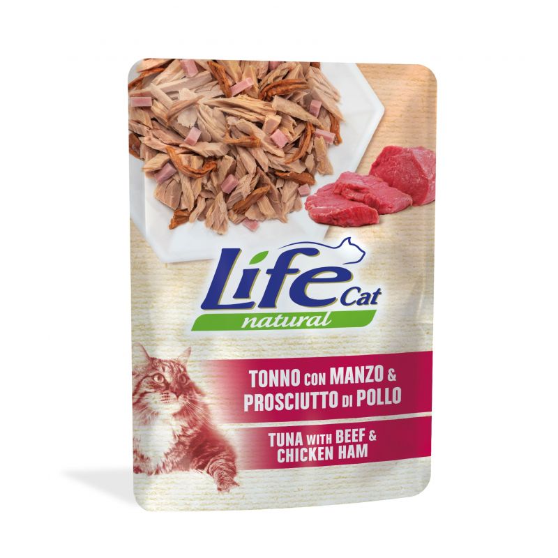 Life Pet Care - Life Cat Busta 70G Umido Gatto - Animalmania Store