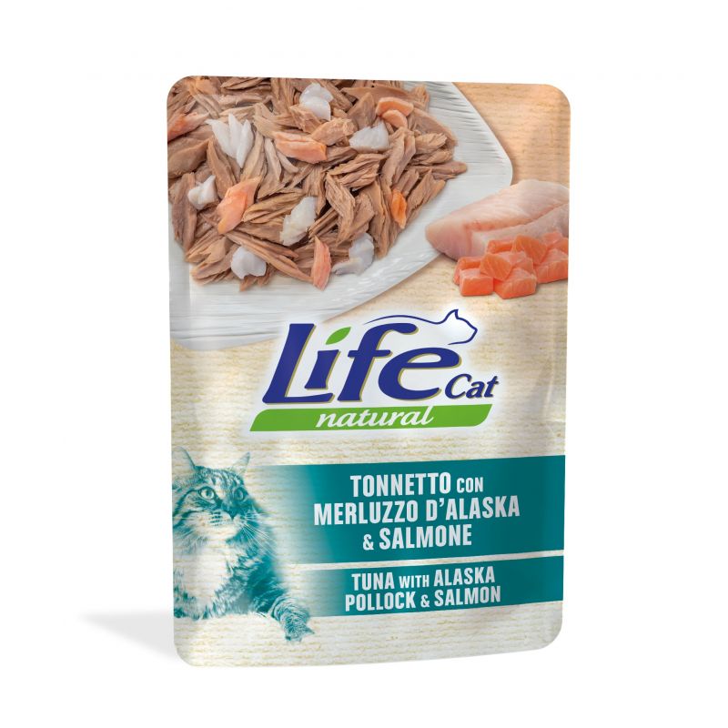 Life Pet Care - Life Cat Busta 70G Umido Gatto - Animalmania Store