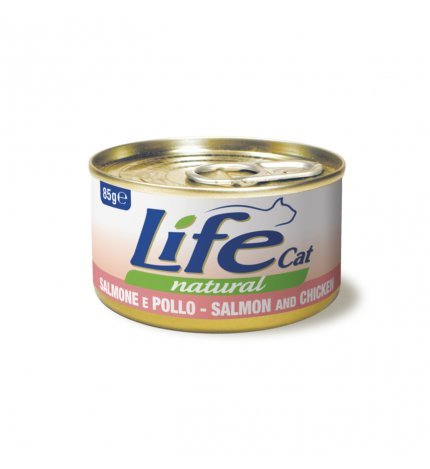 Life Pet Care - Lifepetcare Gatto Life Cat Natural 85G - Animalmania Store