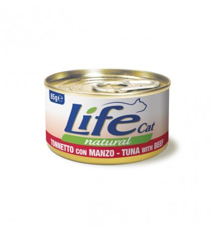 Life Pet Care - Lifepetcare Gatto Life Cat Natural 85G - Animalmania Store