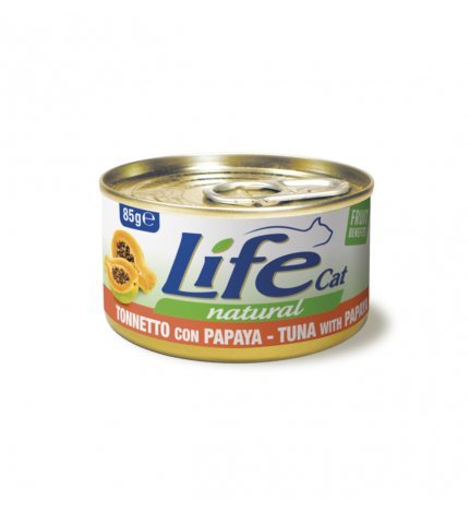 Life Pet Care - Lifepetcare Gatto Life Cat Natural 85G - Animalmania Store