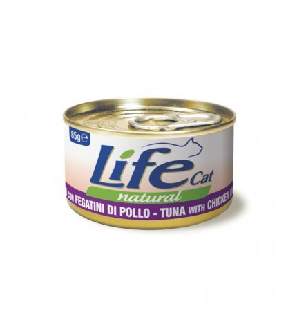 Life Pet Care - Lifepetcare Gatto Life Cat Natural 85G - Animalmania Store