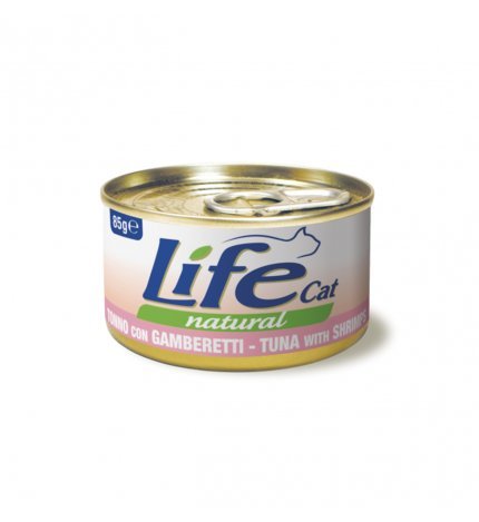 Life Pet Care - Lifepetcare Gatto Life Cat Natural 85G - Animalmania Store
