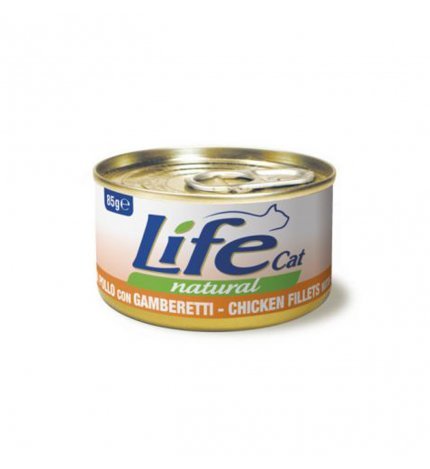 Life Pet Care - Lifepetcare Gatto Life Cat Natural 85G - Animalmania Store