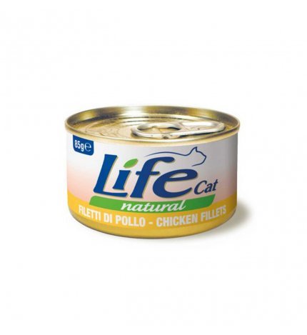 Life Pet Care - Lifepetcare Gatto Life Cat Natural 85G - Animalmania Store