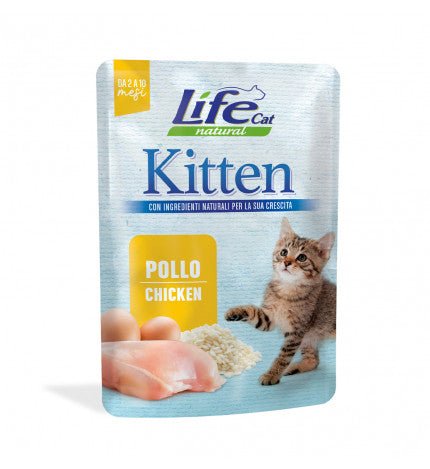 Life Pet Care - Lifepetcare Gatto Life Cat Natural Kitten 70G - Animalmania Store