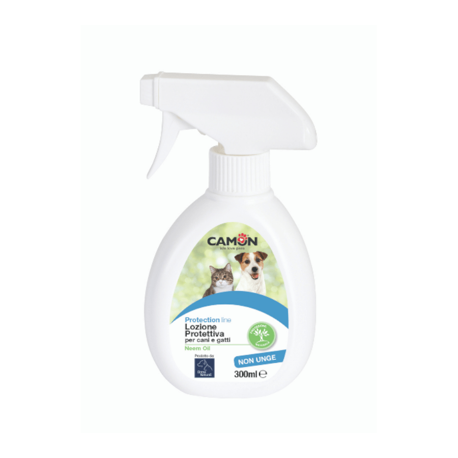Camon - Camon Lozione Protettiva All'Olio Di Neem Cani E Gatti - Animalmania Store