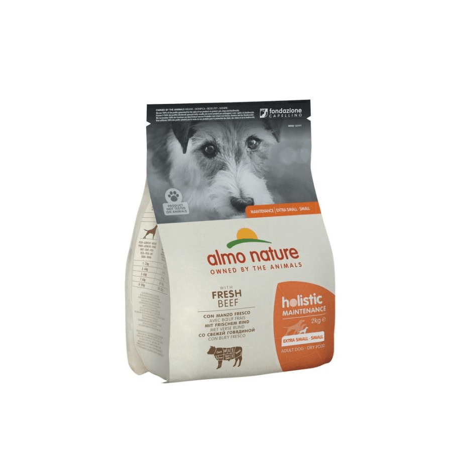 Almo Nature - Almo Nature Holistic Maintenance XS-S Manzo 2 kg per Cani - Animalmania Store