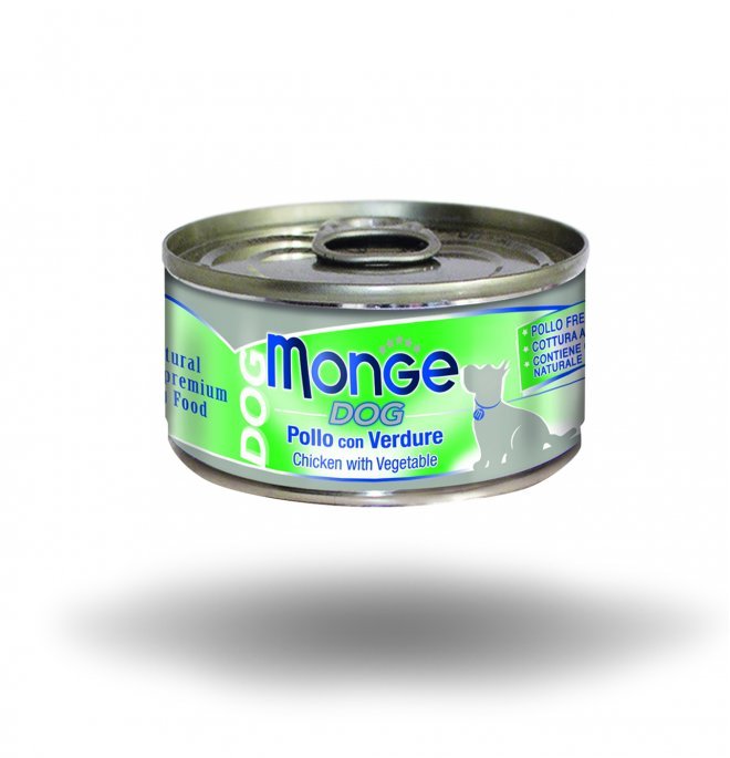 Monge - Monge Cane Natural Da 95 Gr In Lattina - Animalmania Store