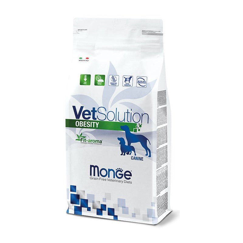 Monge - Monge Vet Solution Obesity Grain Free Cane Adult - Animalmania Store