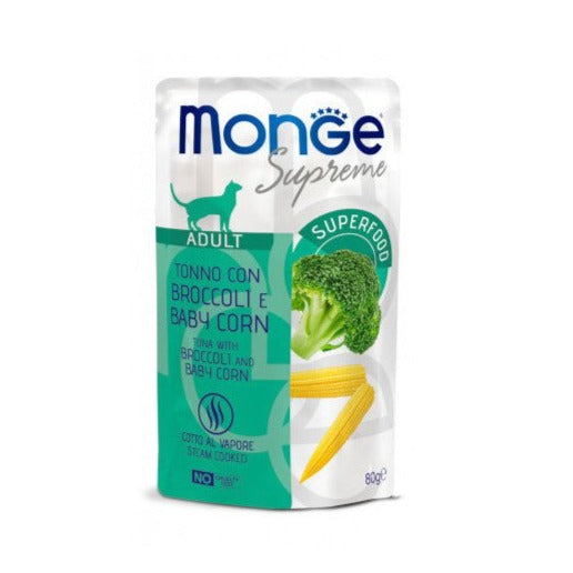 Monge - Monge Supreme Gattino 80Gr In Busta Tonno - Animalmania Store