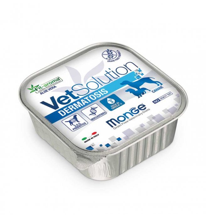 Monge - Monge Vet Solution Dermatosis Grain Free Cane Adult 150 Gr - Animalmania Store