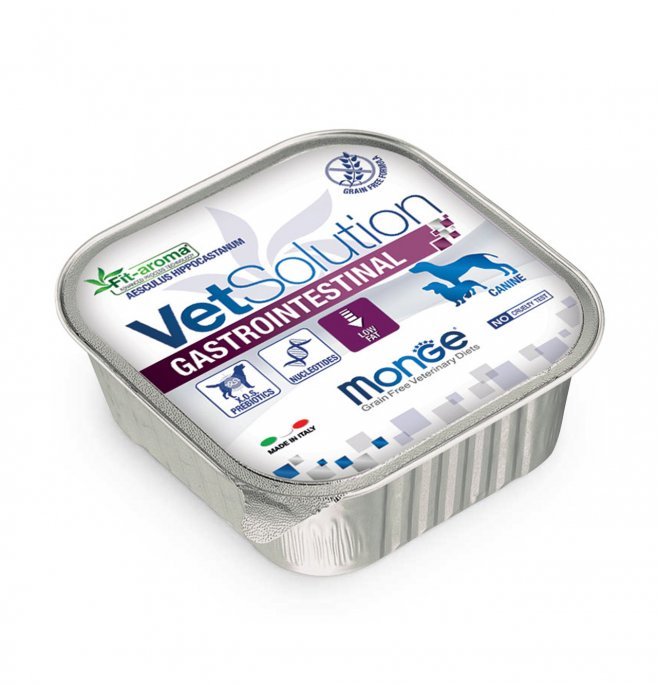 Monge - Monge Vet Solution Gastrointestinal Grain Free Cane Adult 150 Gr - Animalmania Store
