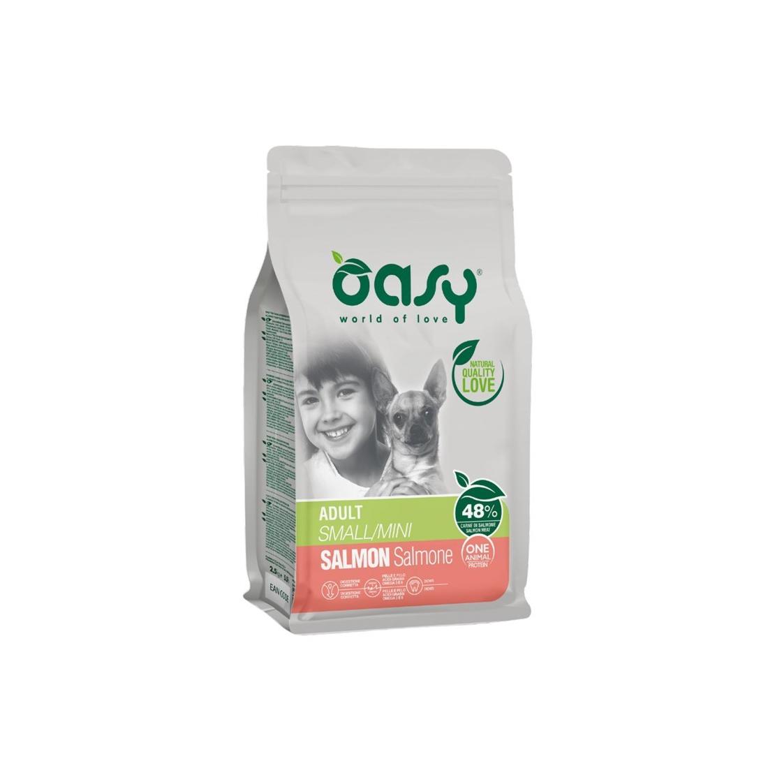 Oasy - Oasy Cane Adulto Oap Small&Mini Salmone - Animalmania Store