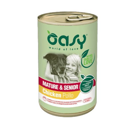 Oasy - Oasy Dog Lifestage Mature&Senior - Pollo - Animalmania Store