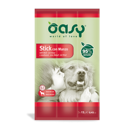Oasy Cane Snack Stick 3x12 g