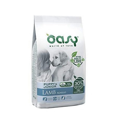 Oasy - Oasy Cane Oap Puppy&Junior Medium&Large Agnello - Animalmania Store
