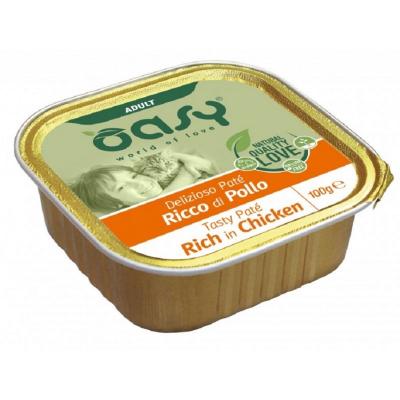 Oasy - Oasy Gatto Pate' Adult Vaschetta 100 Gr - Animalmania Store