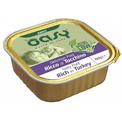 Oasy - Oasy Gatto Pate' Adult Vaschetta 100 Gr - Animalmania Store