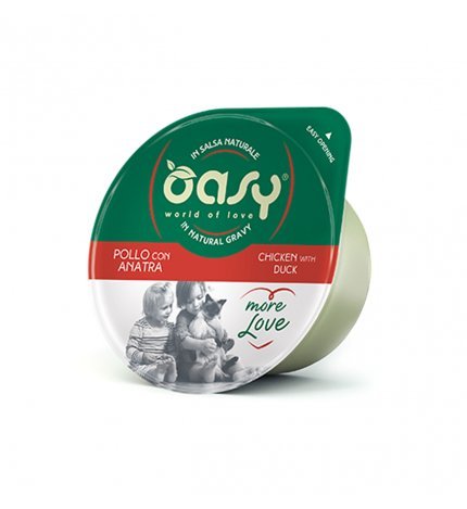 Oasy - Oasy Gatto Da 70 Gr In Vaschetta - Animalmania Store