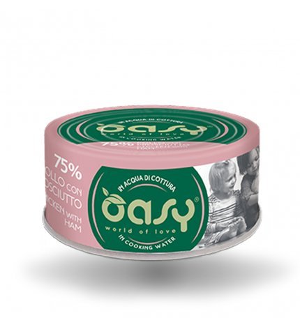 Oasy - Oasy Gatto Da 70 Gr In Lattina - Animalmania Store