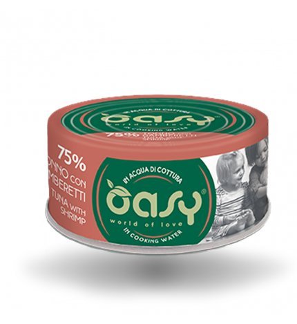 Oasy - Oasy Gatto Da 70 Gr In Lattina - Animalmania Store
