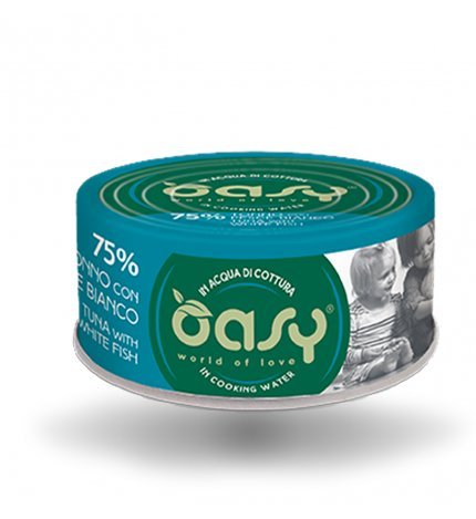 Oasy - Oasy Gatto Da 70 Gr In Lattina - Animalmania Store