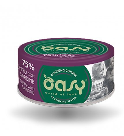 Oasy - Oasy Gatto Da 70 Gr In Lattina - Animalmania Store
