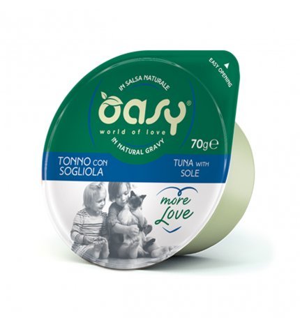 Oasy - Oasy Gatto Da 70 Gr In Vaschetta - Animalmania Store