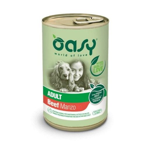 Oasy - Oasy Lifestage Umido Cane Adulto 400G - Animalmania Store