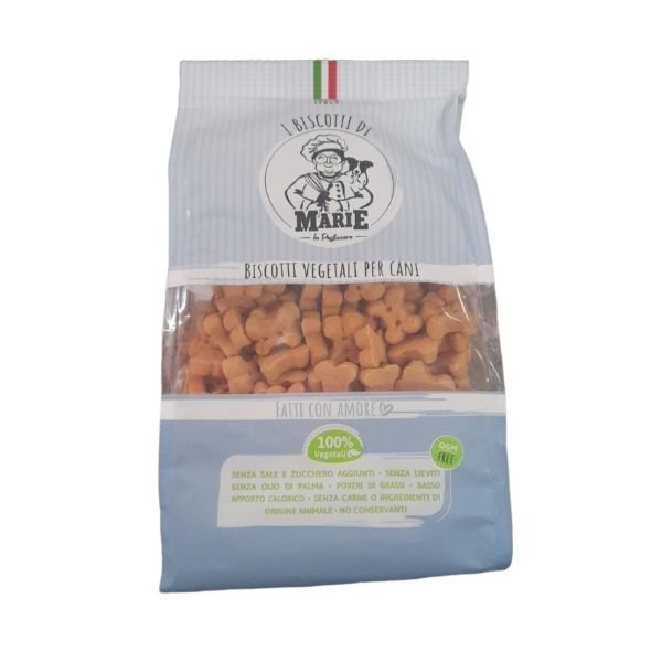 Marie La Pasticcera - Biscottini Osso Gusto Bacon 400 Gr Per Cani - Animalmania Store