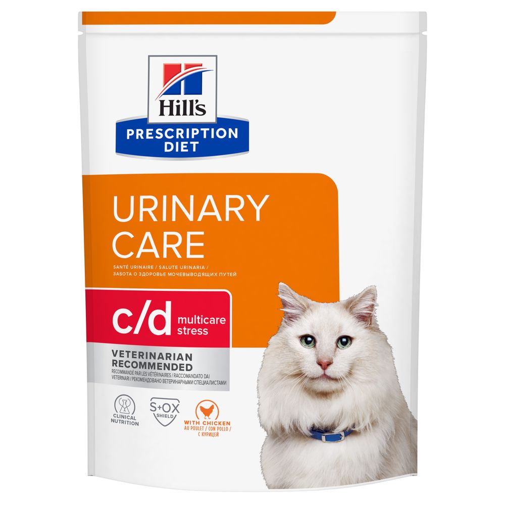 Hill's Science Plan - Hill'S Prescription Diet Gatto C/D Urinary Stress Pollo Crocchette - Animalmania Store