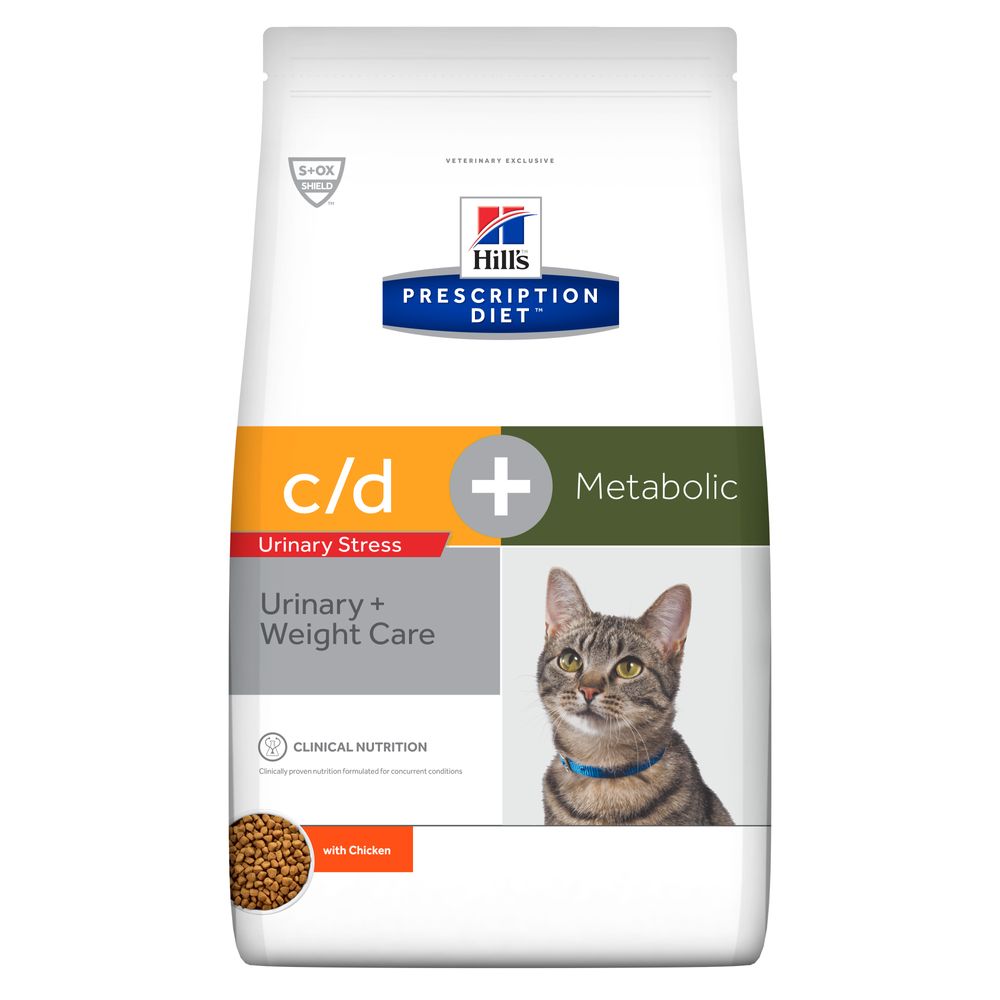 Hill's Science Plan - Hill'S Prescription Diet Gatto C/D Urinary Stress + Metabolic Crocchette - Animalmania Store