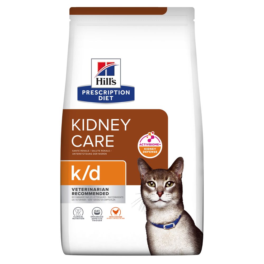 Hill's Science Plan - Hill'S Prescription Diet Cat K/D Pollo Crocchette - Animalmania Store
