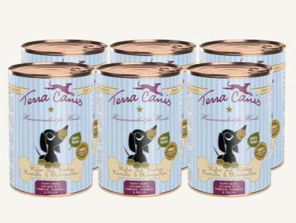 Terra Canis - Terra Canis Puppy Pollo Con Zucca, Camomilla E Polline Di Fiore - Animalmania Store