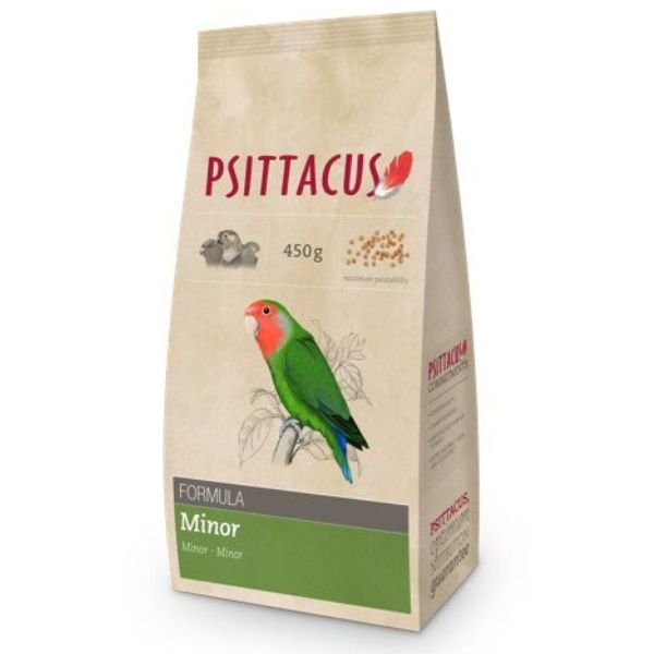 Psittacus - Psittacus Pienso Minor 450G - Animalmania Store