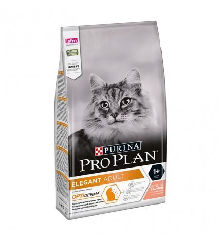 Purina Pro Plan - Purina Pro Plan Gatto Optiderma Elegant Al Salmone 1.5Kg - Animalmania Store