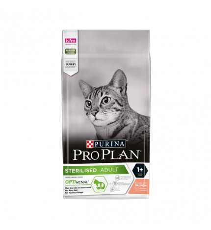 Purina Pro Plan - Purina Pro Plan Gatto Optirenal Sterilizzato Al Salmone 1.5Kg - Animalmania Store