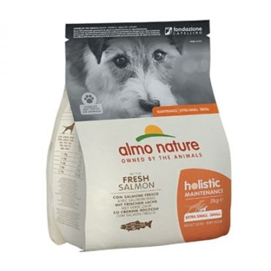 Almo Cane Taglia Piccola Crocchette Gusto Salmone 2Kg