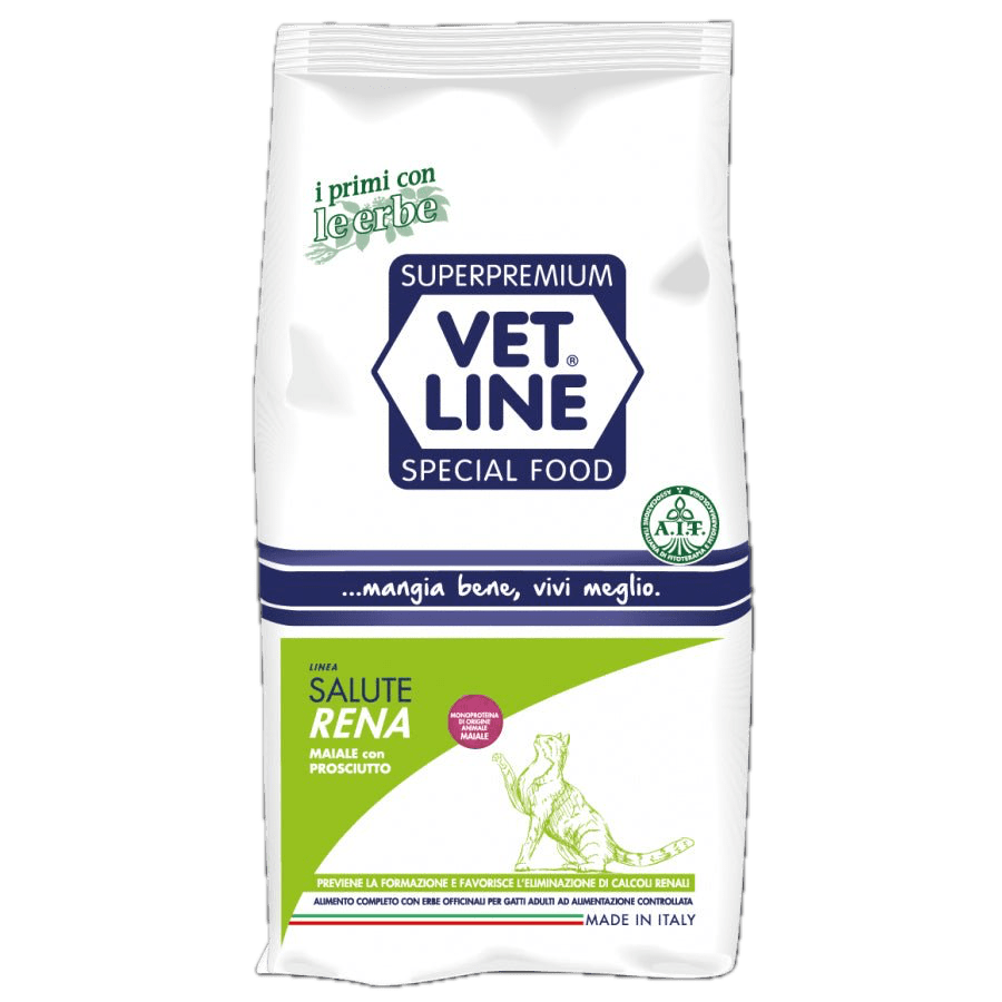 VetLine - Salute Rena Maiale Con Prosciutto per Gatti - Animalmania Store