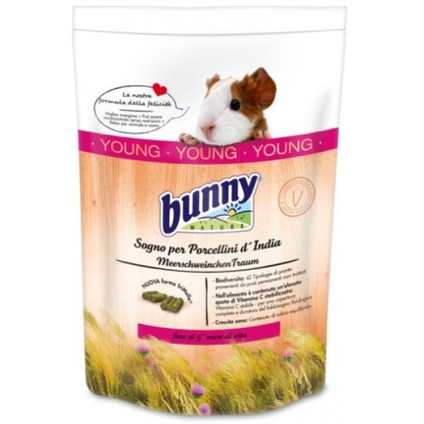 Bunny - Bunny Sogno Per Porcellini D'India Young 1,5Kg - Animalmania Store
