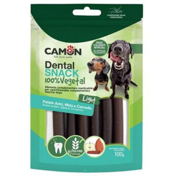 Camon - Dental Snack Mela E Cannella - Animalmania Store