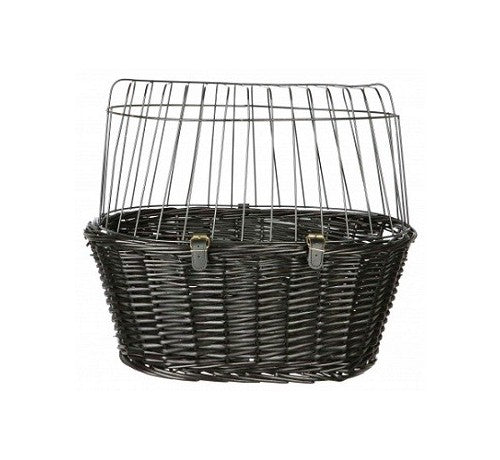 Trixie Cesto Anteriore Per Bicicletta Con Griglia Nera per Cani