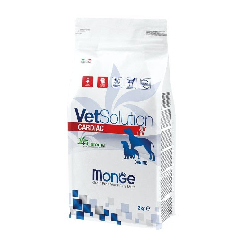 Monge - Monge Vet Solution Cardiac Grain Free Cane Adult - Animalmania Store