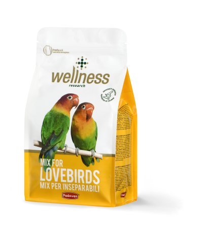 Padovan - WELLNESS INSEPARABILI Mangime completo per inseparabili 850g - Animalmania Store